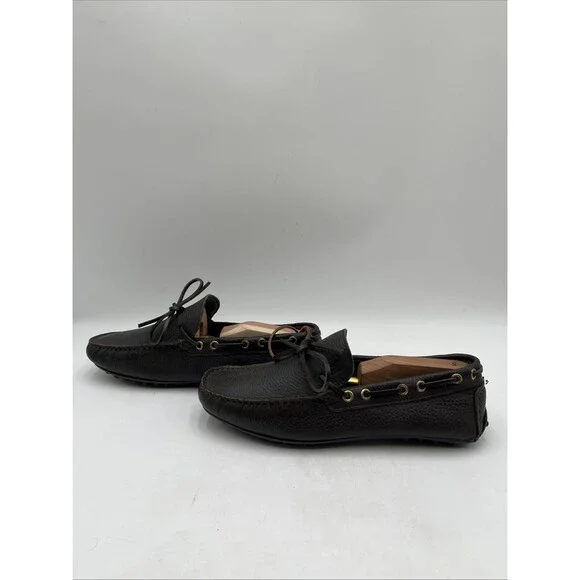 Bruno Marlo Men’s Tino Leather Loafers Slip-On Brown Size 8M